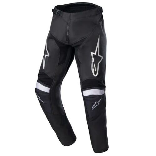 Alpinestars 2023 Youth Racer Graphite Pants - Black/Reflective Black