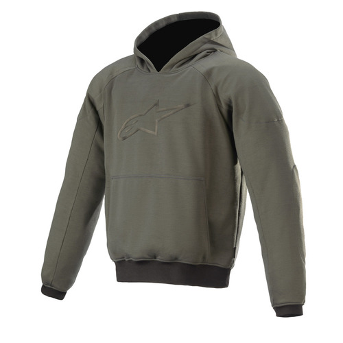 Alpinestars Ageless Tech Aramic Lined Motorcycle Hoodie 4X-Large - Military Green