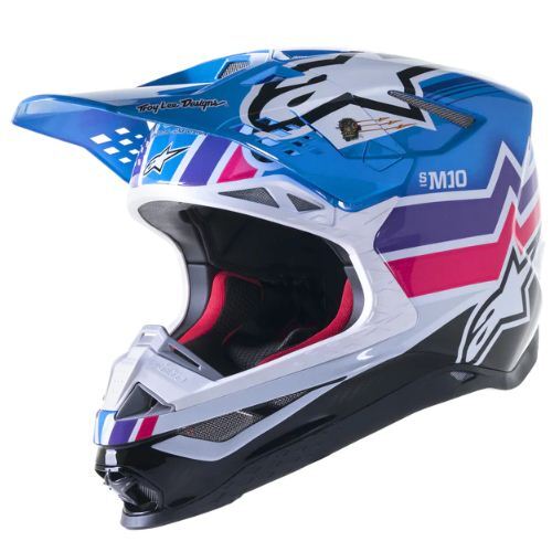 Alpinestars 2023 Supertech M10 TLD Edition Helmet - Starlit Blue