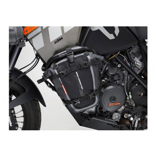 Sw-Motech Motorcycle Tail Bag Drybag 80 Grey Waterproof 8L