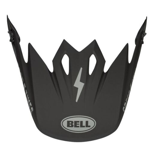 Bell MX-9 MIPS Fasthouse Helmet Peak - Matte Black/Grey