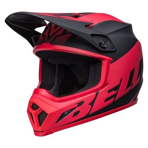 Bell Mx-9 Mips Adventure Motorcycle Helmet Disrupt Matt Black/Red (Md)