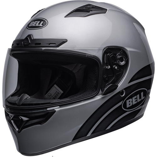 Bell Qualifier Dlx Mips Motorcycle Helmet Ace4 Grey/Charcoal (Md)