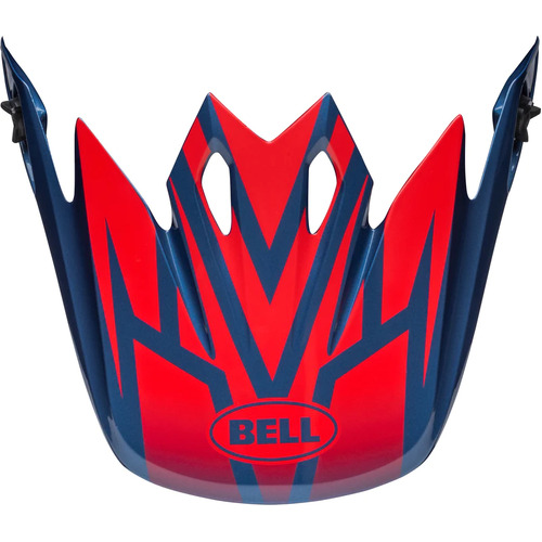 Bell Mx-9 Mips Motorcycle Helmet Peak - Disrupt True Blue/Red