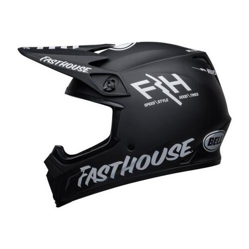 Bell MX-9 MIPS Fasthouse Prospect Motorcycle Helmet - Matte Black/White