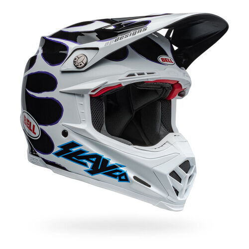 Bell Moto-9S Flex Motorcycle Helmet White  (Sm)