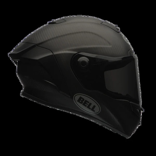 Bell Racestar DLX Solid Motorcycle Helmet Matt  Black  (Md)