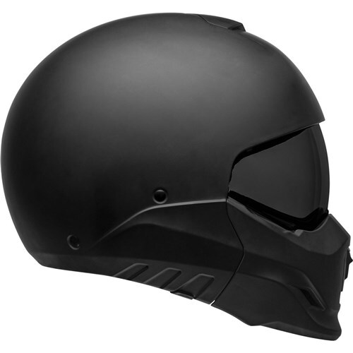 Bell Broozer Solid Motorcycle Helmet Matt  Black  (Xl)