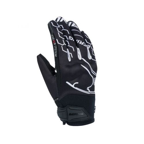 Bering Lady Walsh Motorcycle Glove Black/White