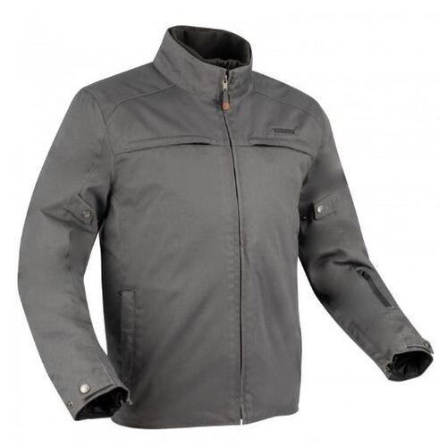 Bering Men's Urban Zander Textile Motorcycle Jacket - Grey