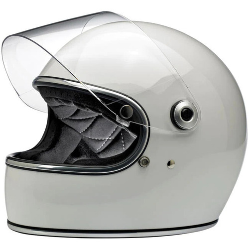 Biltwell Gringo S ECE Motorcycle Helmet - White Large