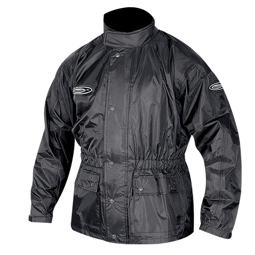 Motodry Lightning (Rain) Waterproof Motorcycle Jacket - Black