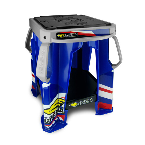 Cycra Special Edition Moto Stand Blue