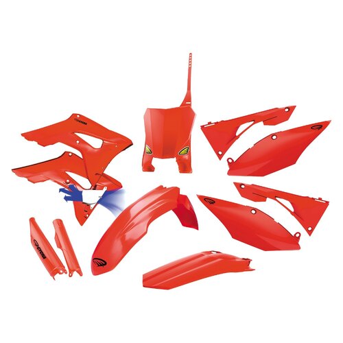 Cycra Powerflow Plastics Body Kit Honda CRF250R 2018/CRF450R 17-18 Red 