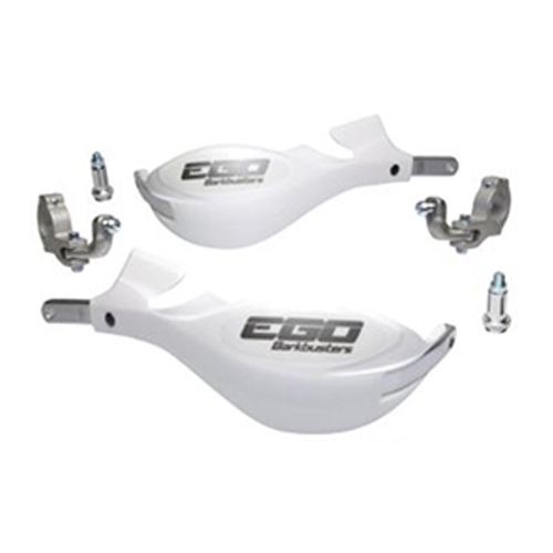Barkbusters EGO Handguard 2 Point Mount Tapered - White