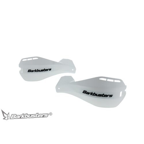 Barkbusters New Ego Plastic Handguard Only - White