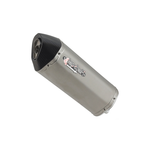 Lextek S41 Matte  Stainless Steel Hexagonal Exhaust Silencer 4