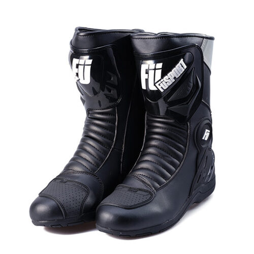 Fusport Explorer Motorcycle Touring Boot Black