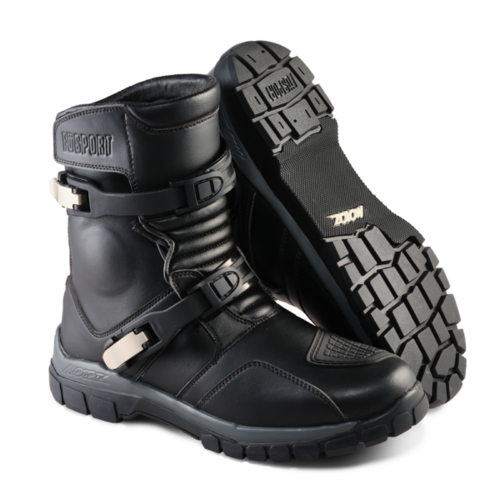 Fusport X-Motoz Gibson Desert Motorcycle Boots - Black