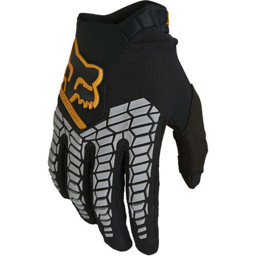 Fox Racing Pawtector Motorcycle Glove - Black/Gold