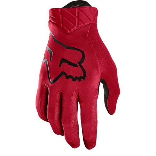 Fox Racing Airline Motorcycle Gloves - Flame Red