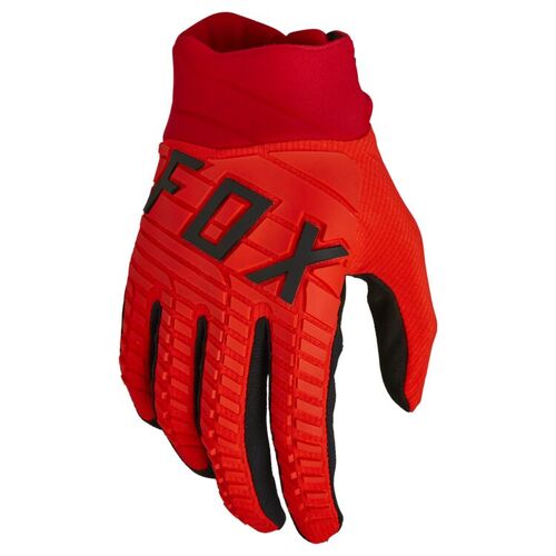 Fox Racing 360 Motorcycle Glove - Fluro Red