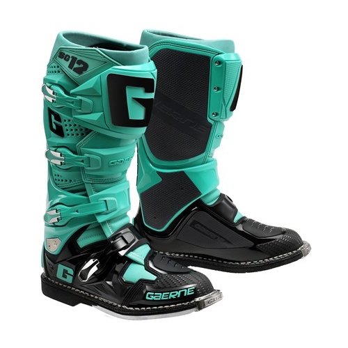 Gaerne SG-12 Limited Edition Boots - Black/Aqua Size:47