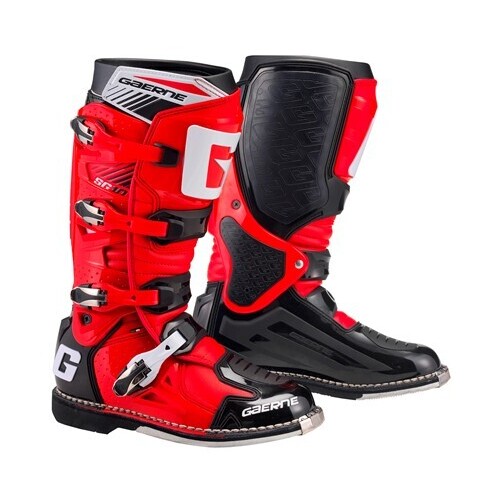 Gaerne SG-10 Motorcycle Boots - Red/Black