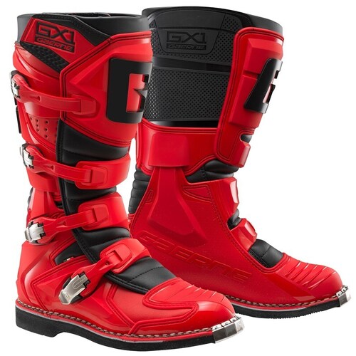Gaerne GX-1 Motorcycle Boots - Red/Black