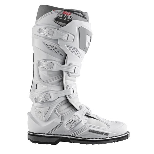 Gaerne Sg-22 Motorcycle Boot White 44 (9.5)