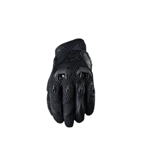 Five Stunt Evo Airflow Motorcycle Gloves - Full Black