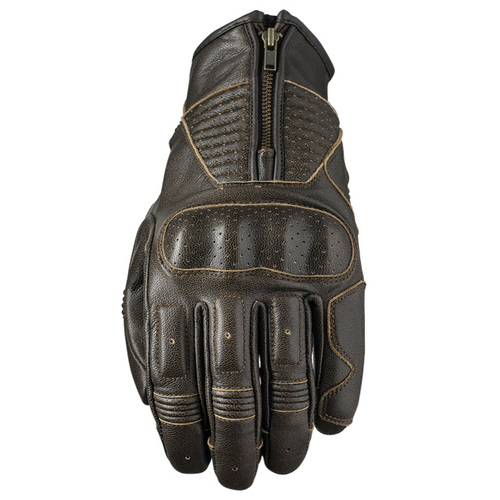 Five Men's Kansas Motorcycle Glove - Brown