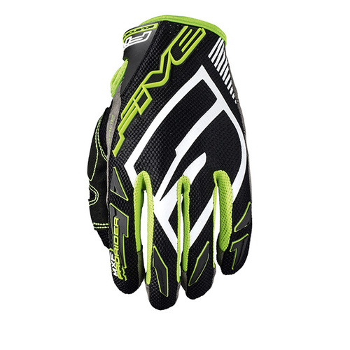 Five Men's MXF Prorider S MX Motorcycle Gloves 3X-Large/13 - Black/Green