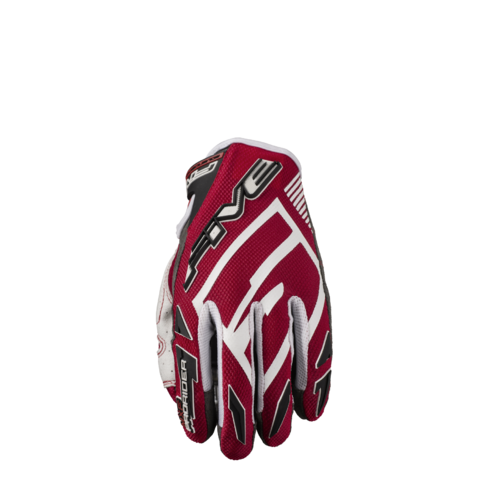 Five Men's MXF Prorider S MX Motorcycle Gloves - Red