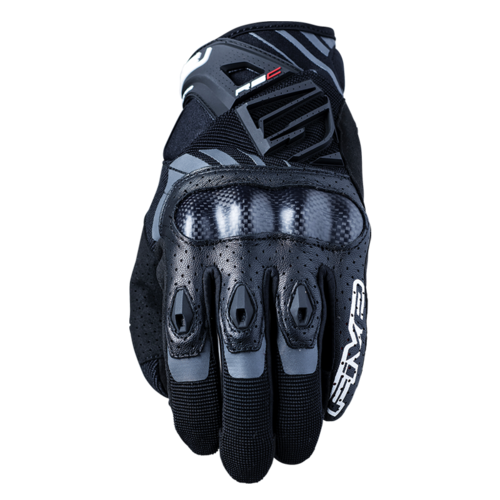 Five RS-C Motorcycle Leather Gloves - Black