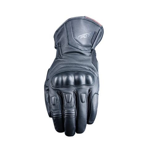 Five Urban Waterproof Motorcycle Leather Gloves - Black