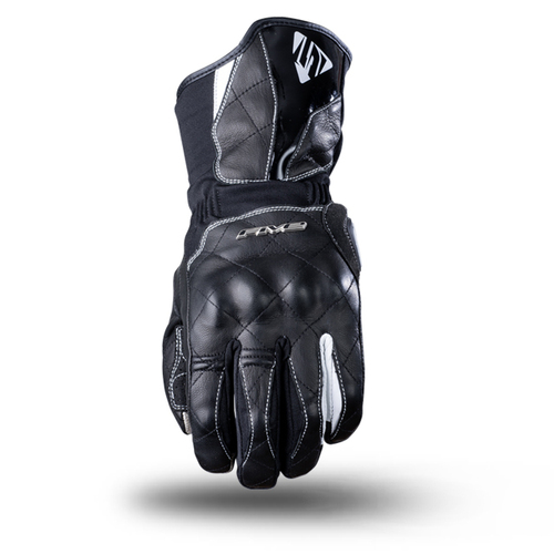 Five Ladies WFX Skin Motorcycle Gloves - Black
