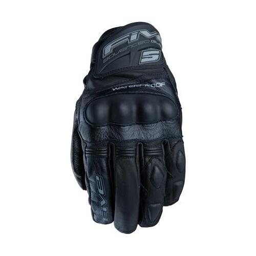 Five X-Rider Waterproof Motorcycle Gloves X-Large/11 - Black