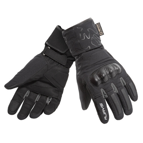 Rjays Circuit Motorcycle Glove - Black/Grey (Sm)