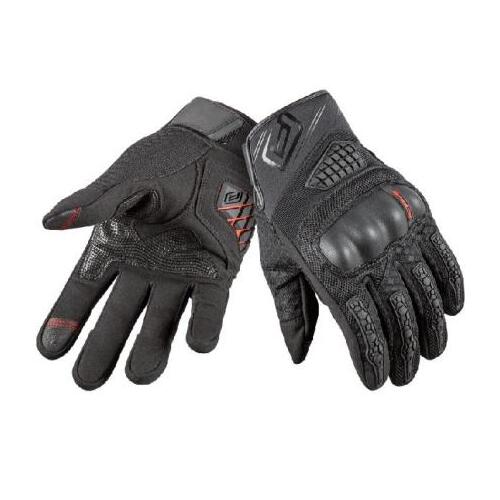 Rjays Swift Motorcycle Gloves - Black/Black 