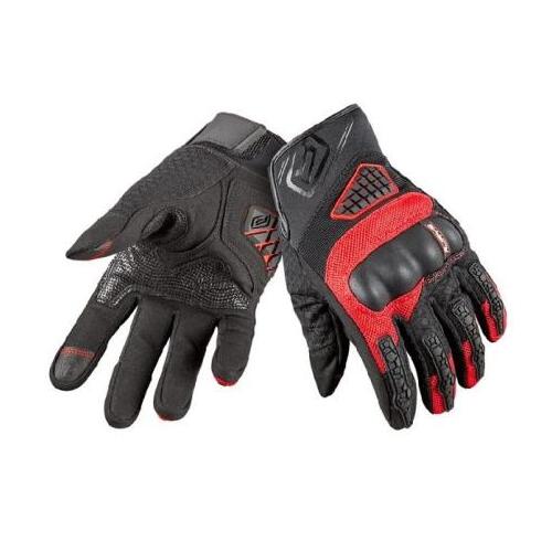Rjays Swift Motorcycle Gloves - Black/Red 