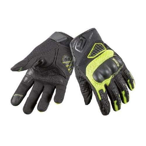Rjays Swift Motorcycle Gloves -  Black/Yellow