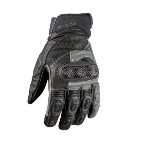 Rjays Pace Motorcycle Gloves - Black Grey