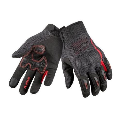 Rjays Flow Motorcycle Gloves - Black/Red