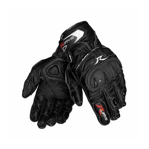 Rjays Canyon Men's Leather Gloves -Black/White
