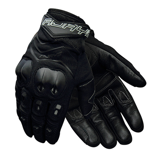 Rjays Skid Mens Leather Gloves - Black