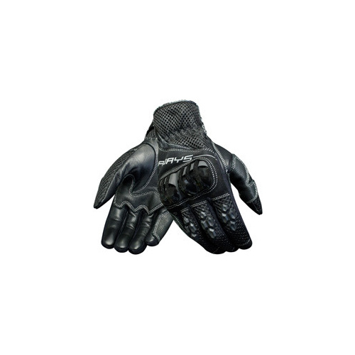 Rjays Mach 6 III Men's Leather Gloves - Black