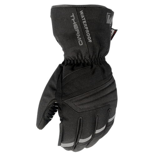 Moto Dry Thermo Winter Textile Waterproof Motorcycle Glove - Black 3Xl