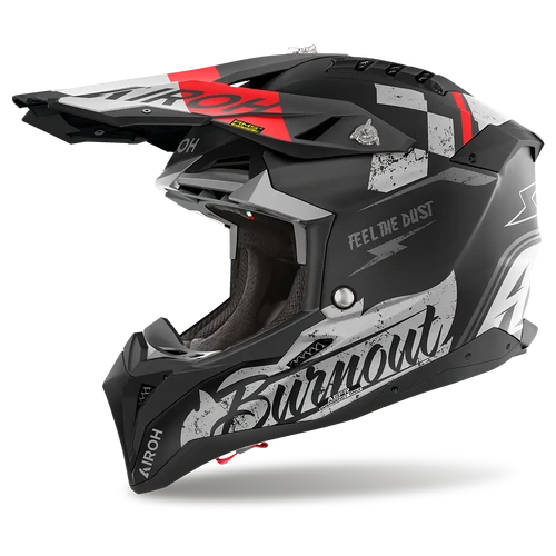 Airoh Aviator 3 Burnout Motorcycle Helmet [Size: Small]