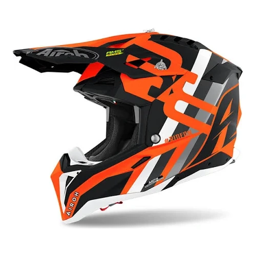 Airoh Aviator 3 Off Road Motorcycle Helmet Rainbow    (Av3R32)